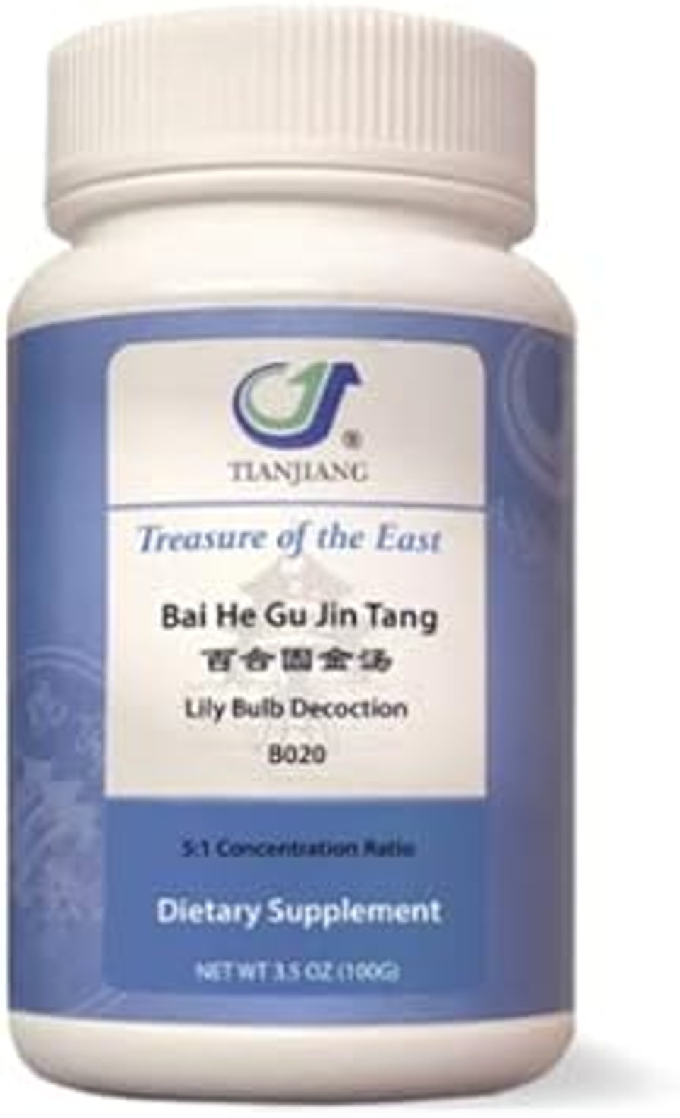 Lily Bulb Decoction - Bai He Gu Jin Tang (5:1 Concentrated Herbal Extract Granules, 100G)