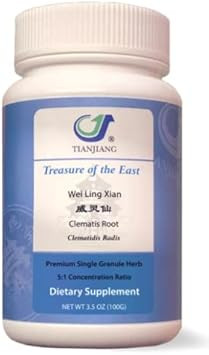 Clematis Root - Wei Ling Xian (5:1 Concentrated Herbal Extract Granules, 100G)