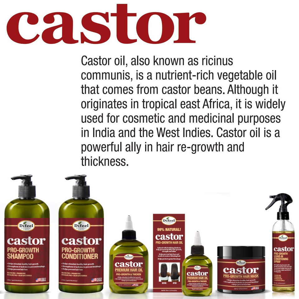 Difeel Castor Pro-Growth Conditioner 33.8 Oz