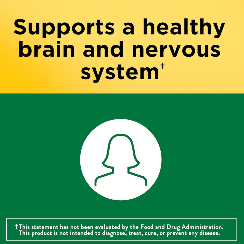 Nature Made Folic Acid 400 Mcg (665 Mcg Dfe), Dietary Supplement For Nervous System Function, 250 Tablets, 250 Day Supply