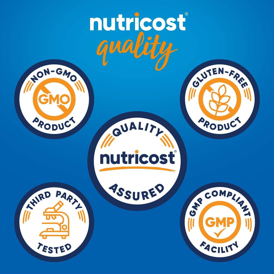 Nutricost Folic Acid (Vitamin B9) 1000 Mcg, 240 Capsules