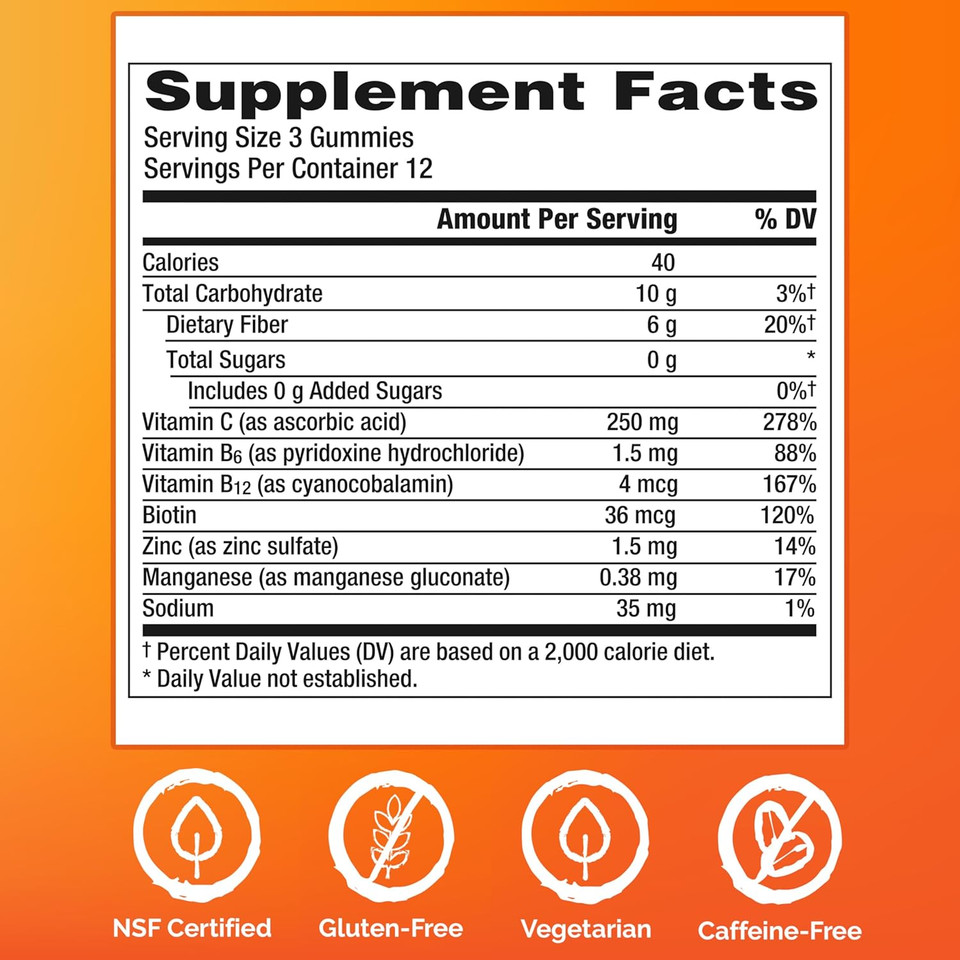 Emergen-C Zero Sugar Immune Support Kidz Gummies 36 Count