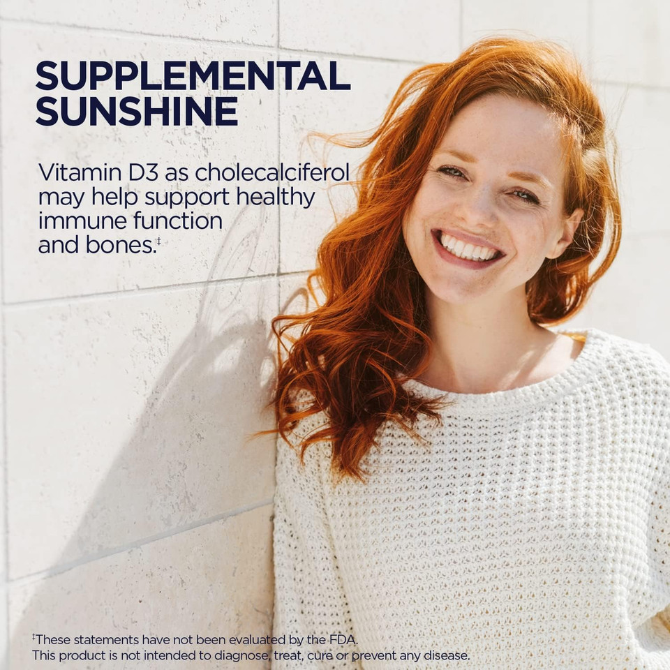 Kal Vitamin D3 Chewables 50 Mcg, Vitamin D 2000 Iu As Cholecalciferol, Sugar Free, Natural Cinnamon Flavor D3 Vitamin, Immune Support & Bone Health, 200 Servings, 200 Chewables