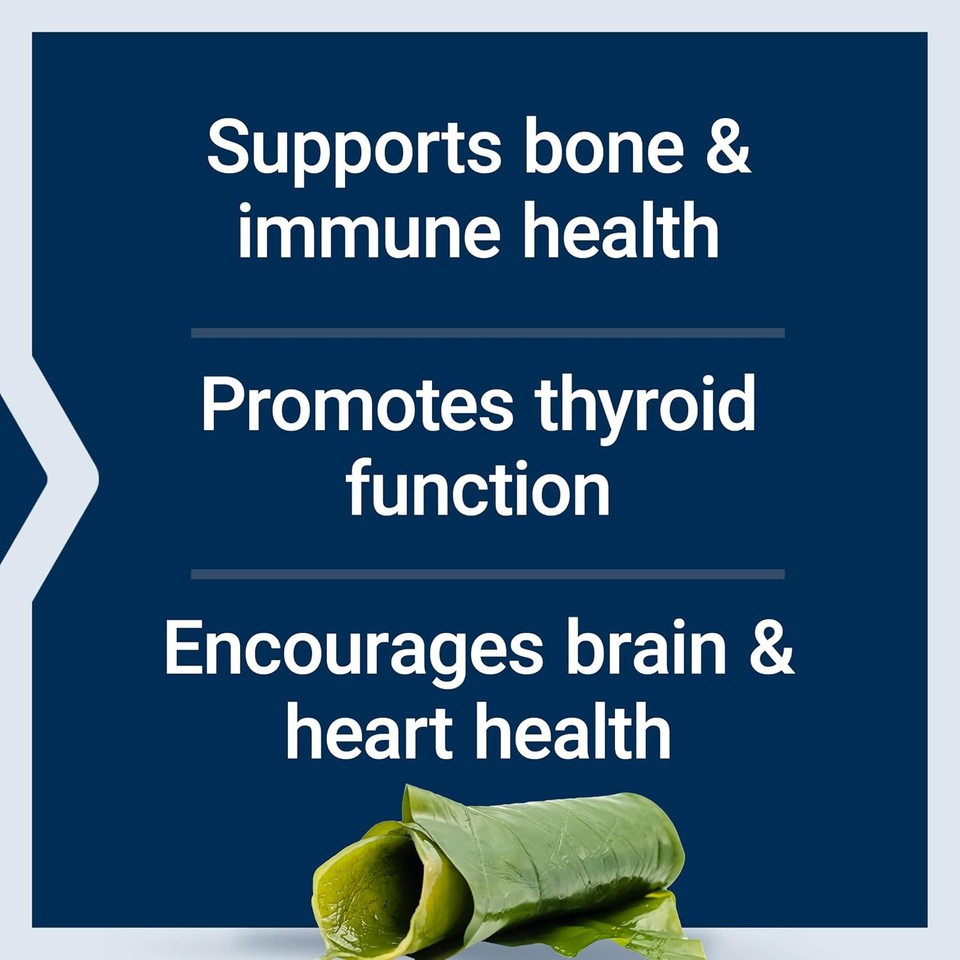 Life Extension Vitamin D3 125 Mcg (5000 Iu) With Sea-Iodine For Bone, Brain & Thyroid Support  Gluten-Free, Once Daily, Non-Gmo  60 Capsules