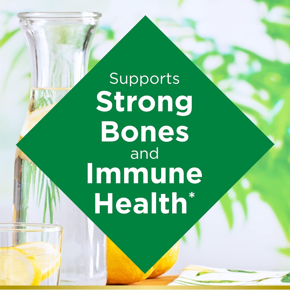 Nature'S Bounty Vitamin D3, Immune And Bone Support, 5000Iu, Rapid Release Softgels, 150 Ct