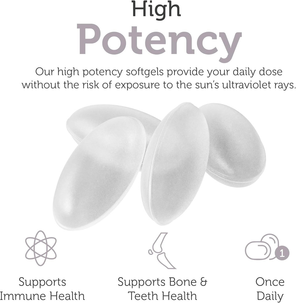 Zahler - Advanced Vitamin D3 2000 Iu Softgels (250 Count) Kosher Vegetarian Friendly Vitamin D For Immune Support, Bone, Teeth & Muscle Health - Daily D3 Vitamin Supplement For Adults - Easy Swallow V