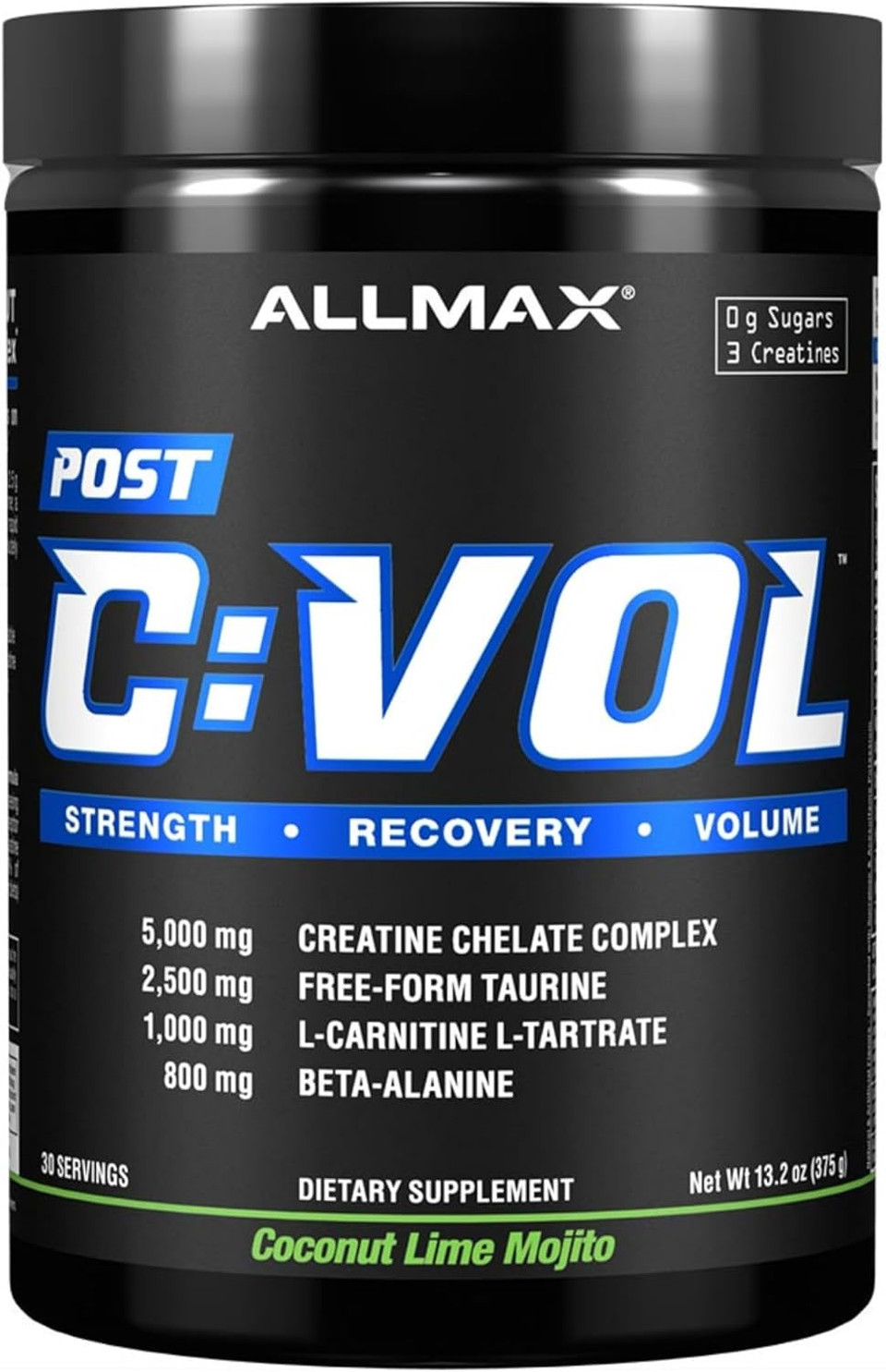 Allmax Nutrition Cvol, Coconut Lime, 30 Serving