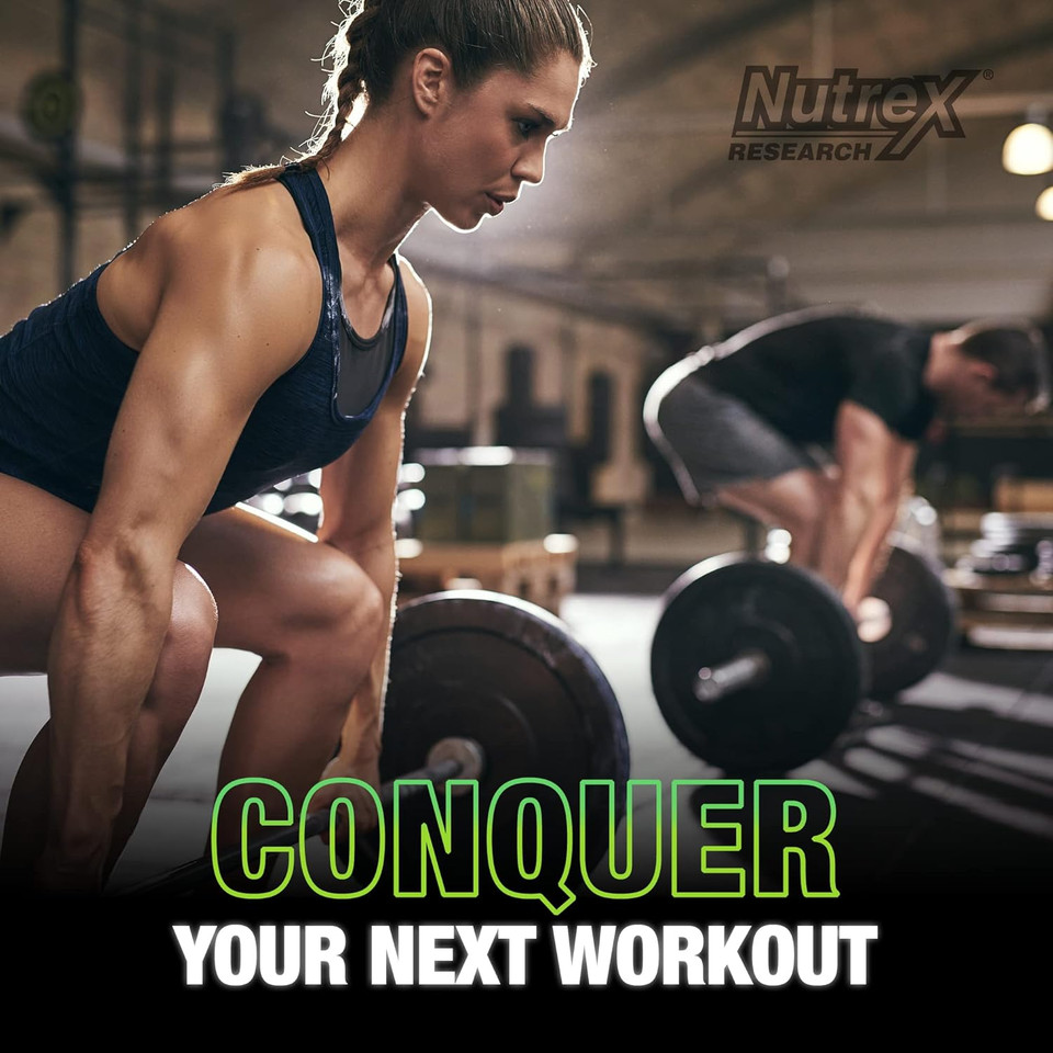 Nutrex Research - Bcaa Powder 6000 Amino Acid - 6 Grams Of Bcaas Amino Acids Supplement For Post Workout Recovery & Muscle Growth - Amino Energy Workout Recovery Drink (Green Apple - 30 Servings)