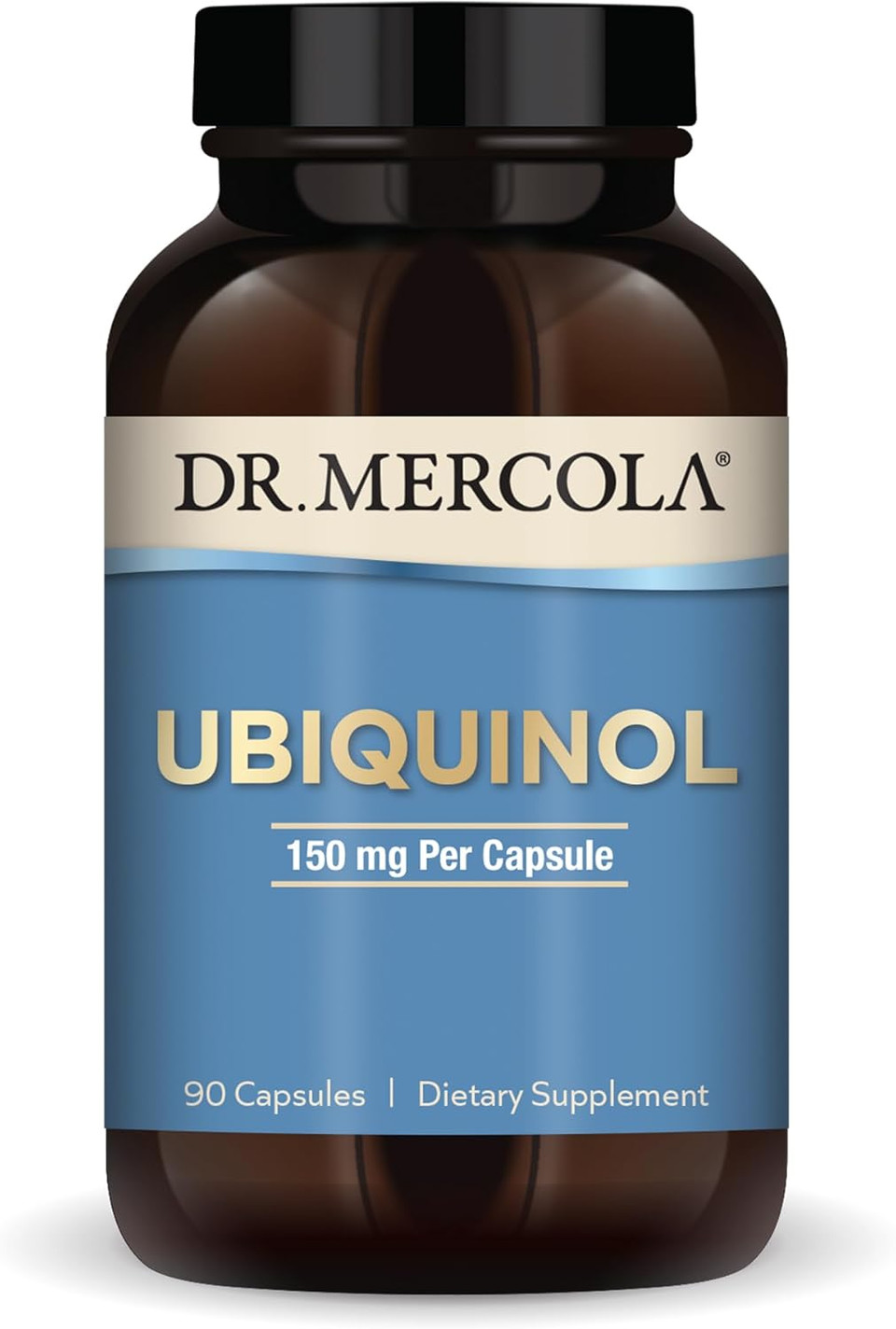 Dr. Mercola Ubiquinol 150 Mg, 30 Servings (30 Capsules), Dietary Supplement, Supports Energy Production, Non-Gmo