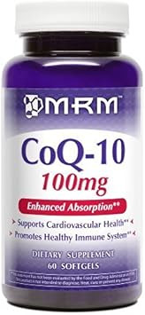 Mrm Coq-10 100Mg (Pel Delivery System) As Ubiquinone, 60-Softgels (Pack Of 3)