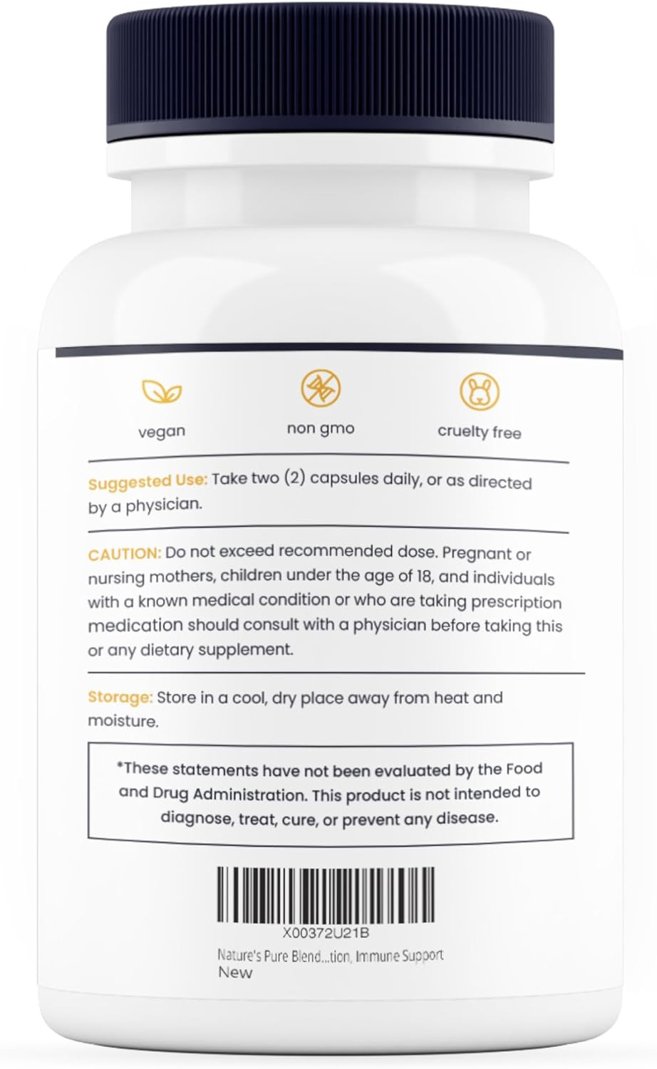 Nature'S Pure Blend - Coq10 Plus: Coq10 Nutritional Supplements - Heart Health - Blood Pressure Support - Energy - Antioxidant - Circulation, Immune Support