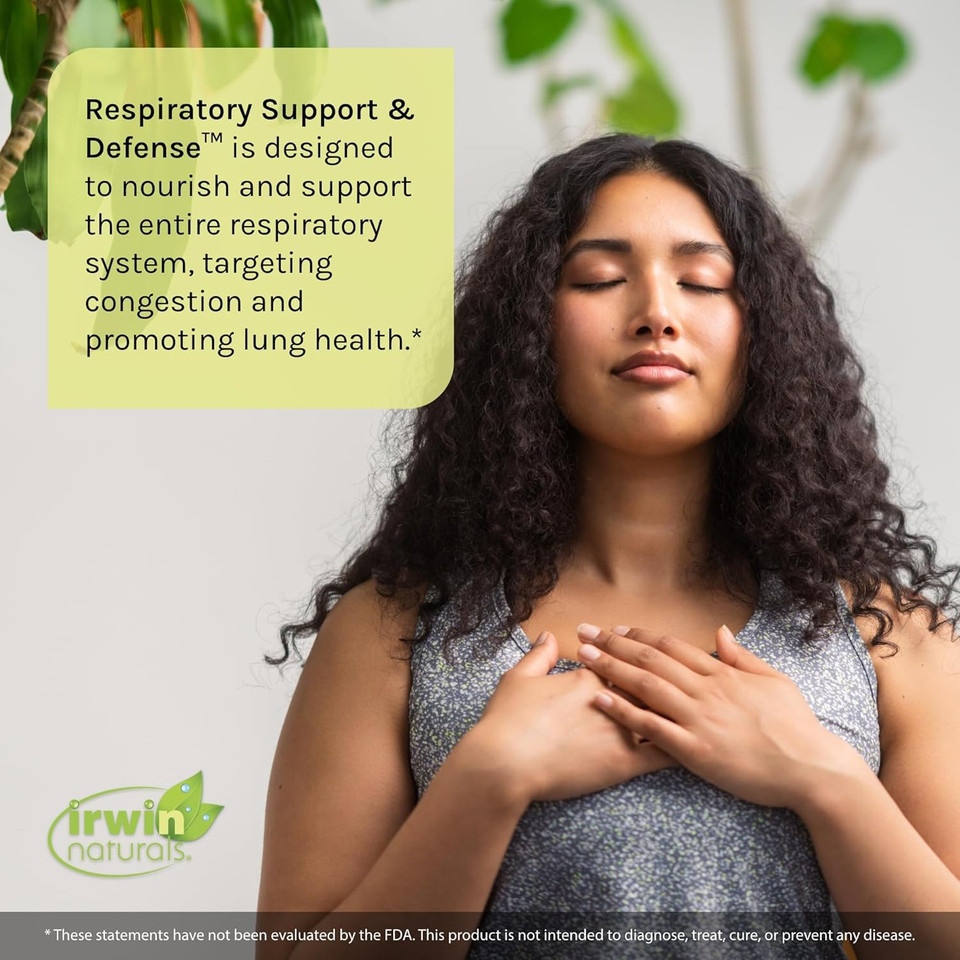 Nature'S Secret Respiratory Support & Defense - 60 Tablets - Promotes Healthy Lungs & Bronchial Tract - With Nac, Fenugreek & Marshmallow - 30 Total Servings