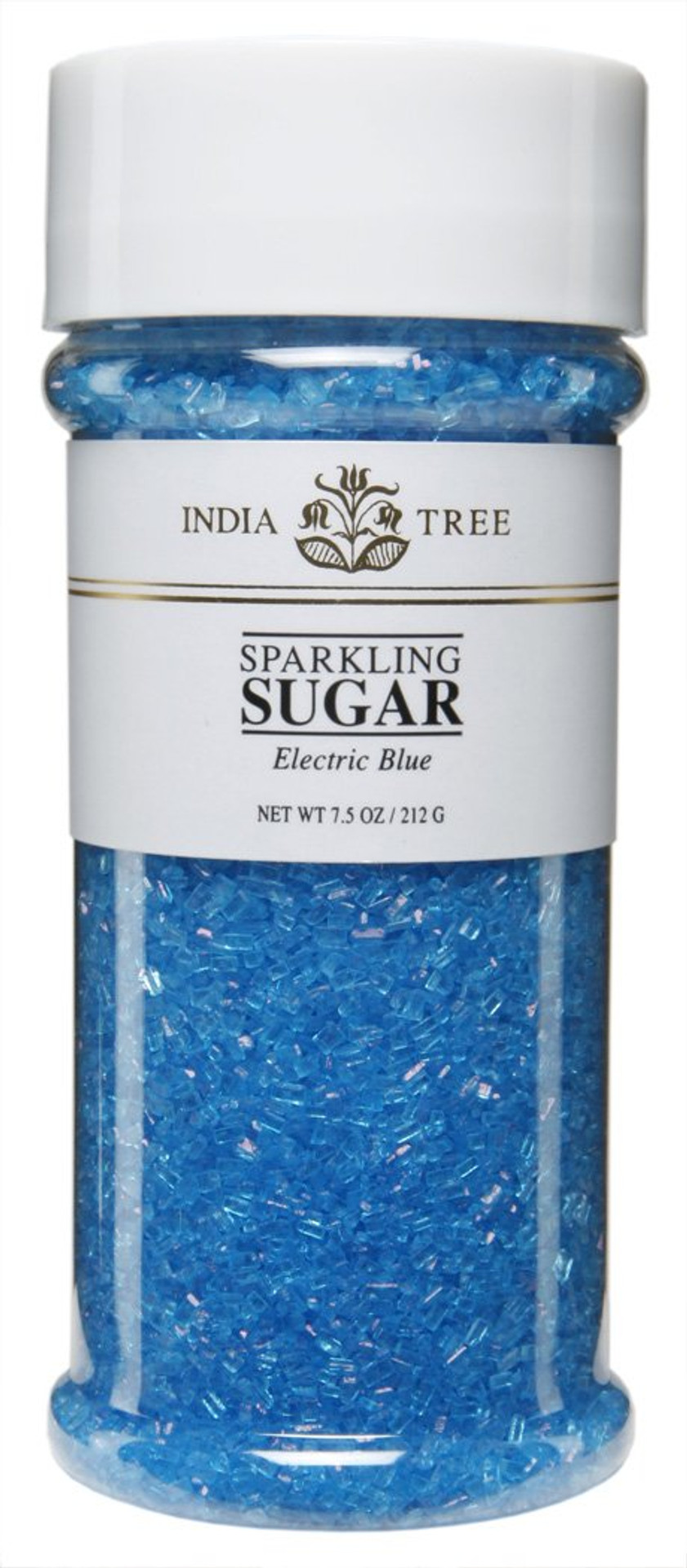 India Tree Sparkling Sugar - Electric Blue