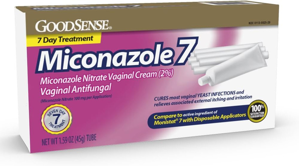 Goodsense Miconazole Nitrate Vaginal Suppositories (200 Mg) And Miconazole Nitrate Cream (2%)