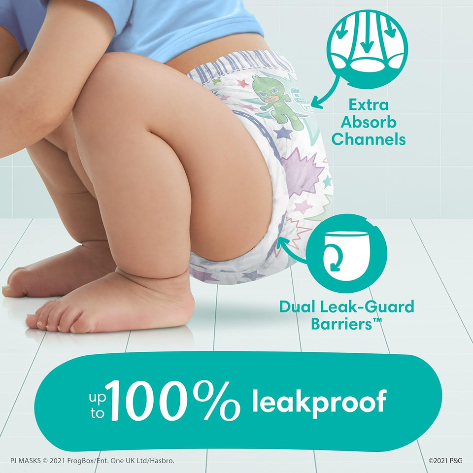 Pampers Easy Ups Boys & Girls Bluey Potty Training Pants - Size 2T-3T, 25 Count, Training Underwear (Packaging May Vary) Pampers Easy Ups Boys & Girls Bluey Potty Training Pants - Size 2T-3T, 25 Count, Training Underwear (Packaging May Vary)