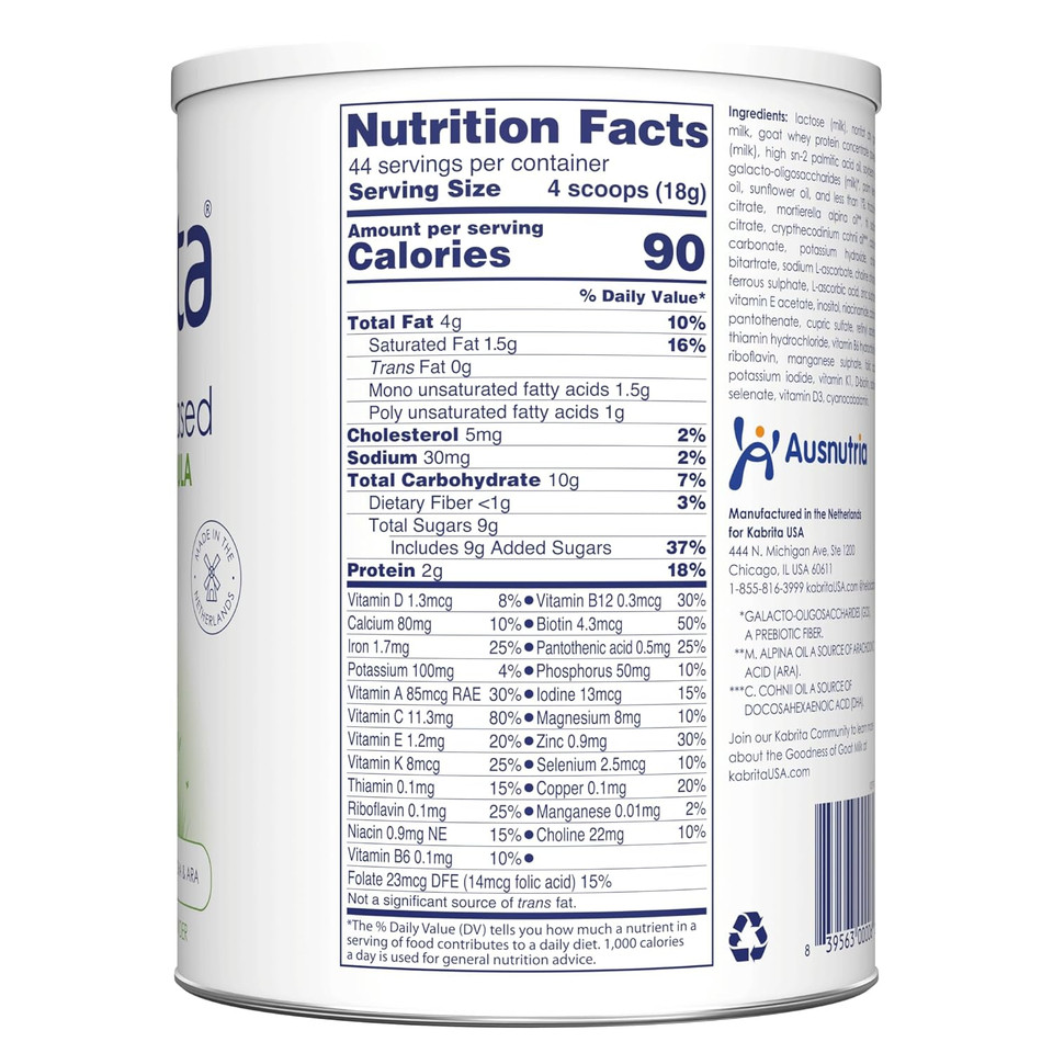 Kabrita Goat Milk Toddler Formula (6Pk, 28Oz Ea)
