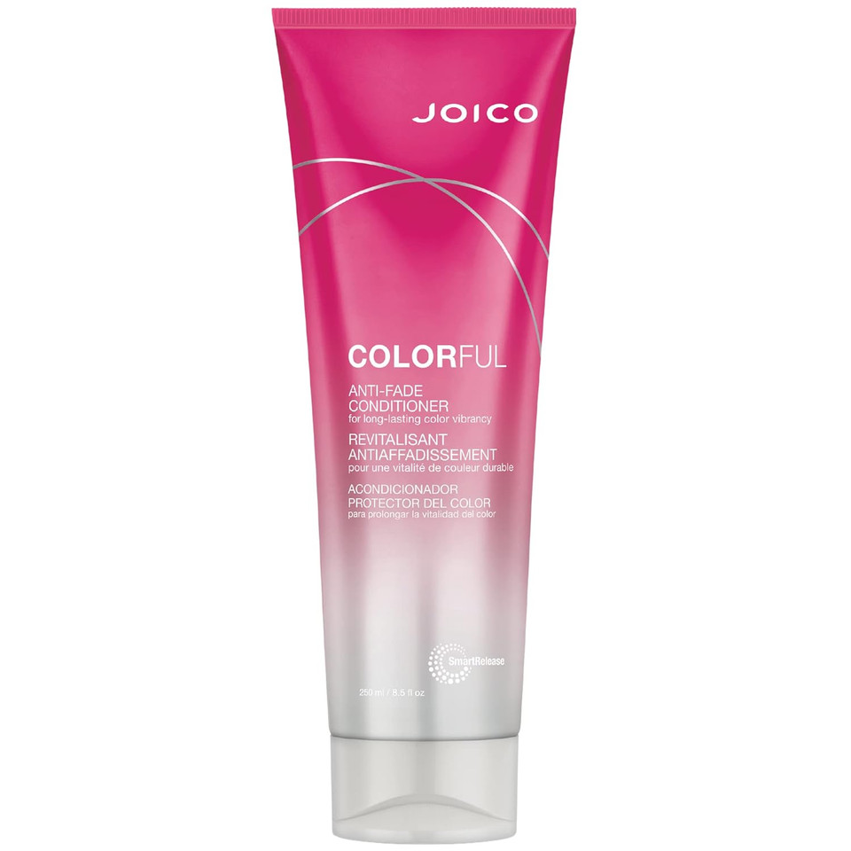 Joico Colorful Anti-Fade Conditioner | For Color-Treated Hair | Preserve Hair Color & Vibrancy | Boost Shine & Reduce Breakage | Sulfate Free | With Camellia Oil & Pomegranate Extract