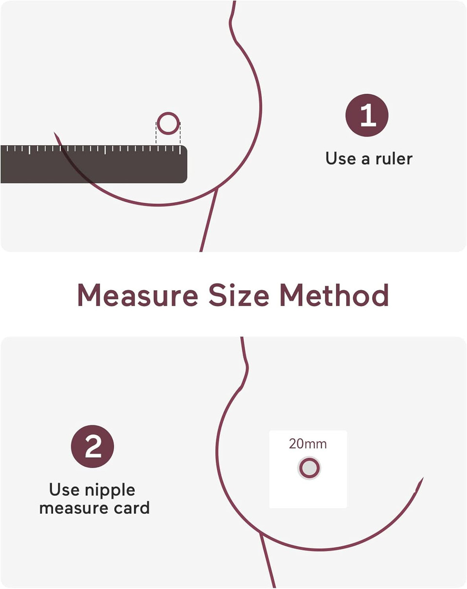 Momcozy Original Mobile Flow | M9 Replacement Accessories, Original M9 Breastfeeding Parts, 1 Pc (15Mm Inserts)