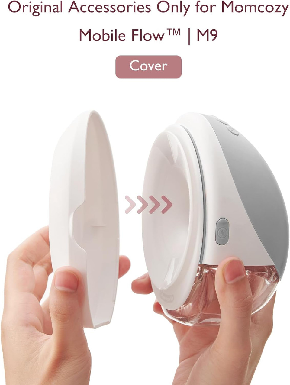 Momcozy Original Mobile Flow | M9 Replacement Accessories, Original M9 Breastfeeding Parts, 1 Pc (Flange Cover) Momcozy Original Mobile Flow | M9 Replacement Accessories, Original M9 Breastfeeding Parts, 1 Pc (Flange Cover)
