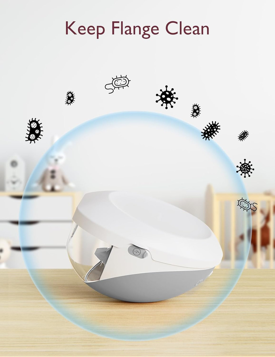 Momcozy Original Mobile Flow | M9 Replacement Accessories, Original M9 Breastfeeding Parts, 1 Pc (Flange Cover) Momcozy Original Mobile Flow | M9 Replacement Accessories, Original M9 Breastfeeding Parts, 1 Pc (Flange Cover)