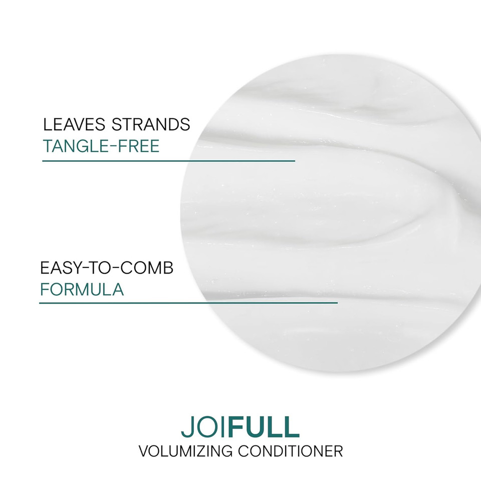 Joico Joifull Volumizing Conditioner | For Fine, Thin Hair | Add Instant Body | Long-Lasting Fullness | For Thicker Bouncier Hair | Boost Shine | With Lotus Flower & Bamboo Extract