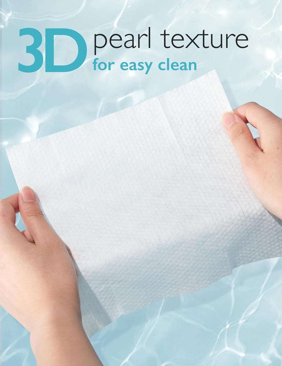 Baby Wipes, Momcozy Water Wipes-Extra Large Size Design, 99% Water Based Wipes, Unscented & Hypoallergenic, Cleansing & Moisturizing Baby Wipes For Sensitive Skin, 8 Flip-Top Packs (480 Wipes Total)