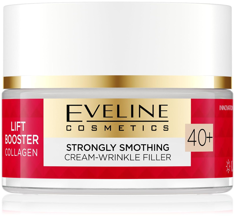 Eveline Cosmetics Lift Boost Collagen Cream-Wrinkle Filler 40+ 50Ml, 3.4 Fl Oz (Pack Of 1)