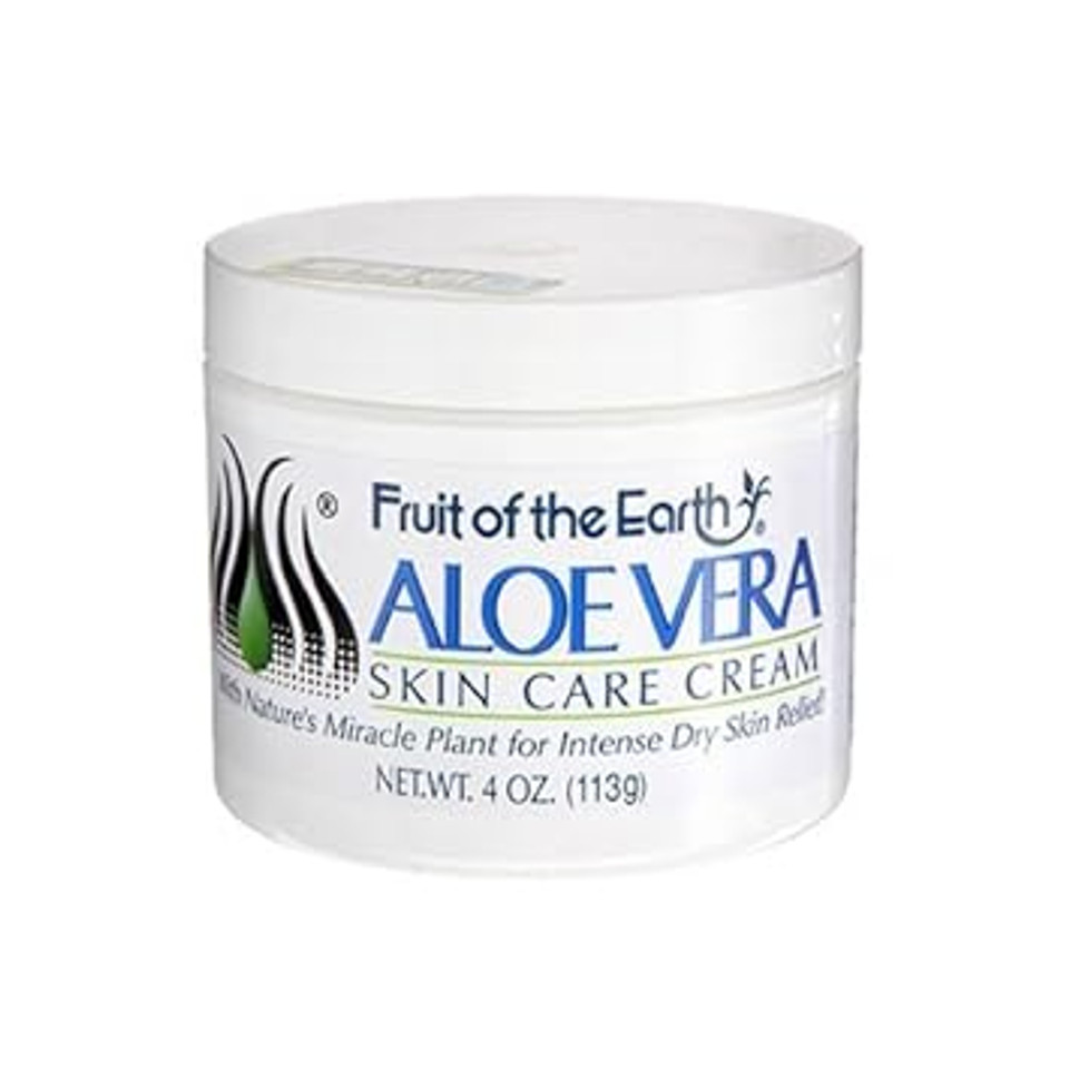 Fruit Of The Earth Aloe Vera Cream - 4Oz Each X 2 Pieces