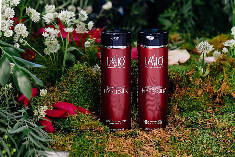 Lasio Keratin-Infused Hypersilk Color-Treated Conditioner 12.34Oz
