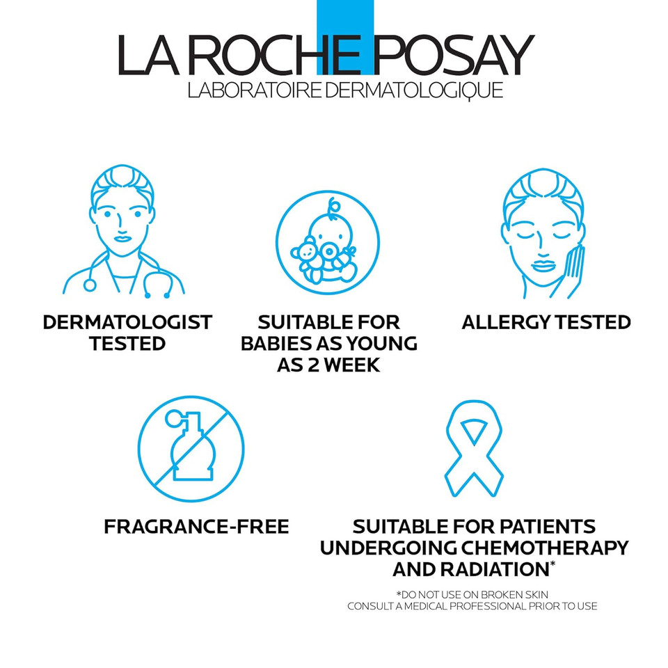 La Roche-Posay Lipikar Daily Repair Moisturizing Lotion Full Size & Travel Size Skin Care Set | Body Lotion For Dry Skin & Eczema| Formulated With Niacinamide & Shea Butter For All Day Hydration