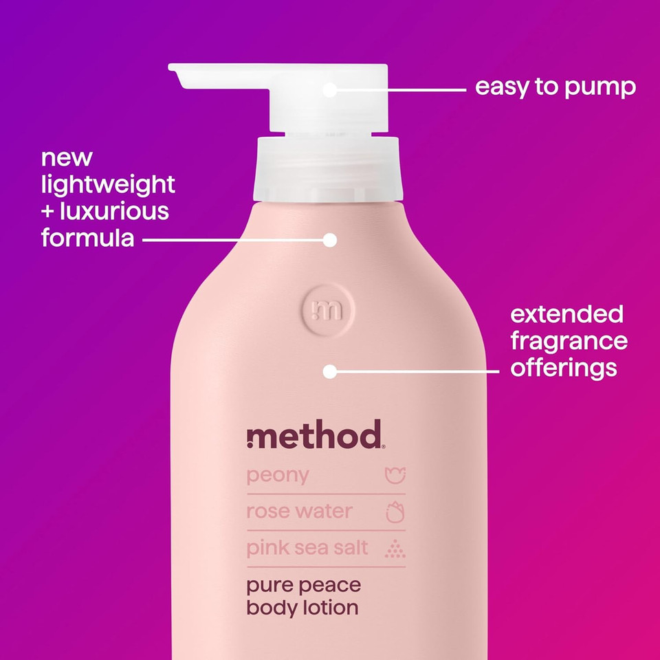 Method Body Lotion, Glacier + Granite, 14 Oz, 24 Hours Of Moisture, 14 Oz