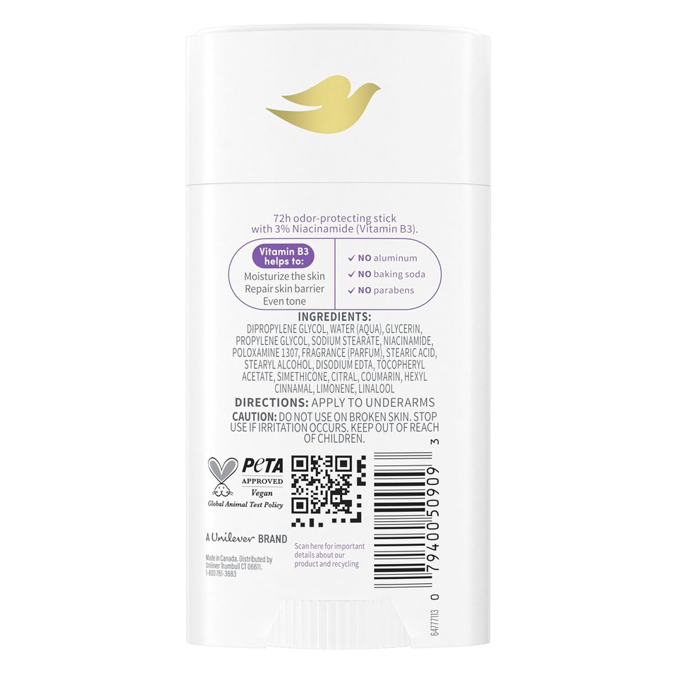 Dove Vitamincare+ Aluminum Free Deodorant Stick Coconut Water & Aloe For 72H Odor Protection Breathable Deodorant For Women 2.6 Oz Dove Vitamincare+ Aluminum Free Deodorant Stick Coconut Water & Aloe For 72H Odor Protection Breathable Deodorant For Women 2.6 Oz