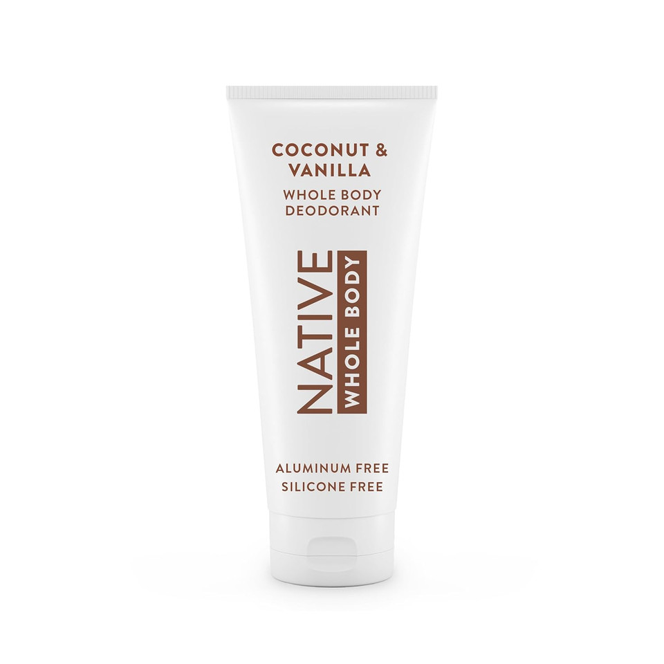 Native Whole Body Deodorant Cream Contains Naturally Derived Ingredients, Deodorant For Women & Men | 72 Hour Odor Protection, Aluminum Free With Coconut Oil And Shea Butter | Coconut & Vanilla