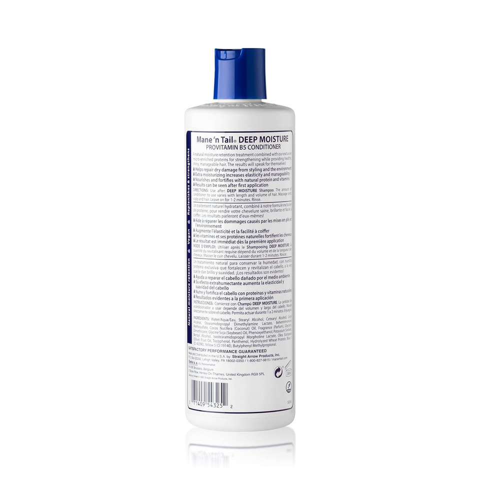 Mane'N Tail Deep Moisturizing Conditioner For Dry, Damaged Hair 12 Oz