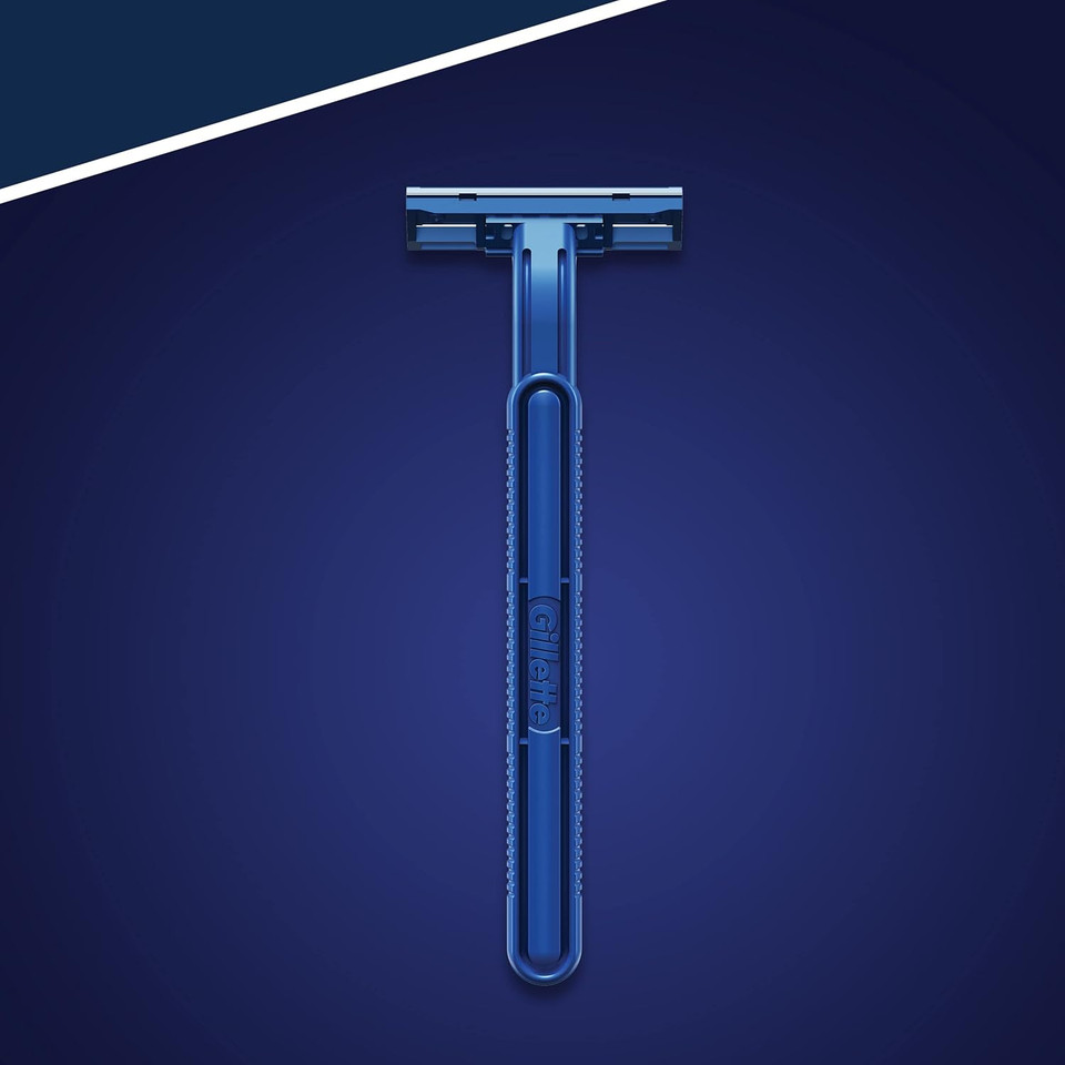 Gillette Sensor2 Disposable Razors For Men, Water Activated Lubrastrip To Help Avoid Skin Irritation, 18 Count