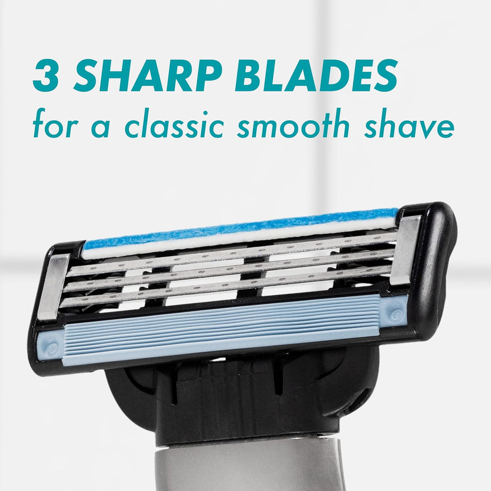 Mach3 Razor Refills For Men, 15 Razor Blade Refills