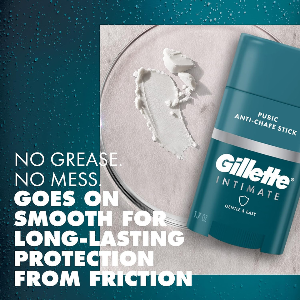 Gillette Intimate 2 In 1 Pubic Shave Cream + Cleanser, Gentle Formula, Formulated For Pubic Hair & Skin, With Aloe, Paraben Free (177 Ml)