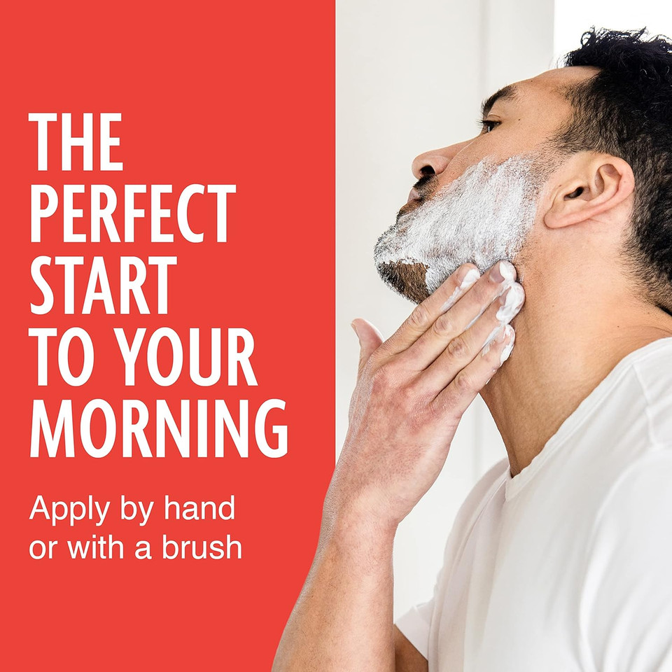 Pacific Shaving Company Caffeinated Shaving Cream - Caffeine, Shea Butter + Spearmint Antioxidant Shaving Cream - Clean Formula For Hydrating, Redness Reducing + Irritation-Free Shave (3.4 Oz, 2 Pack)