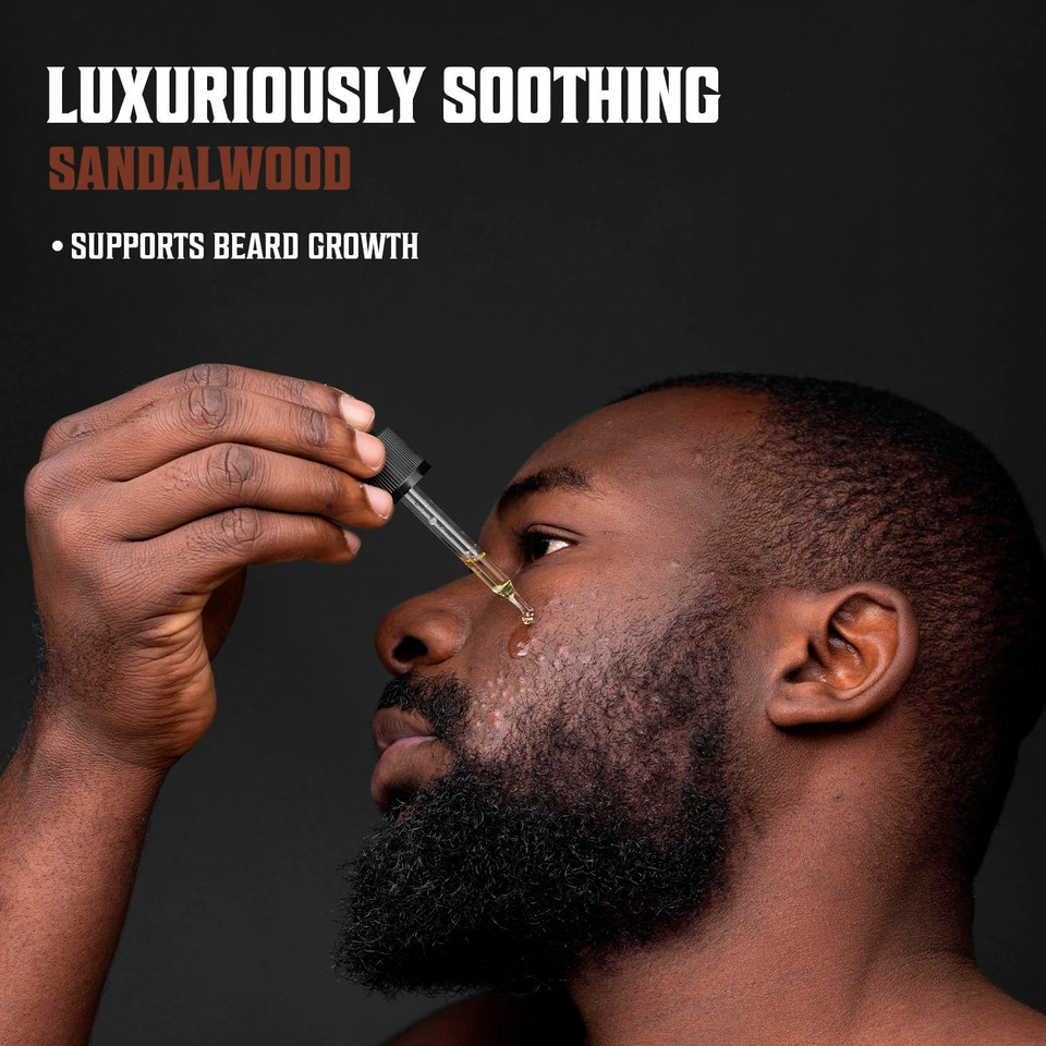 Viking Revolution Bay Rum Beard Oil For Men - Natural Argan And Jojoba Oil Blend For Softening, Strengthening, And Moisturizing Beards (3 Pack)