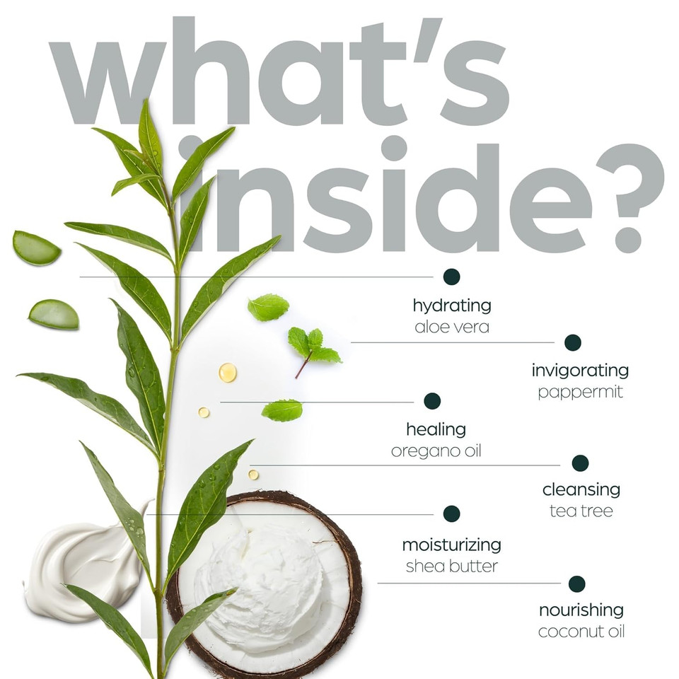 Antibacterial Tea Tree Oil Body Wash For Men & Women - 16Oz - Remedy Soap Extra Strength - Helps Treat Acne, Athletes Foot, Eczema, Toenail Fungus & Jock Itch & Ringworm - For All Skin Types