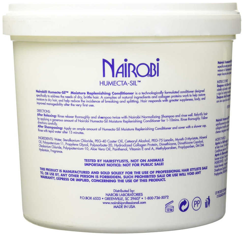 Nairobi Humecta-Sil Moisture Replenishing Conditioner By Nairobi