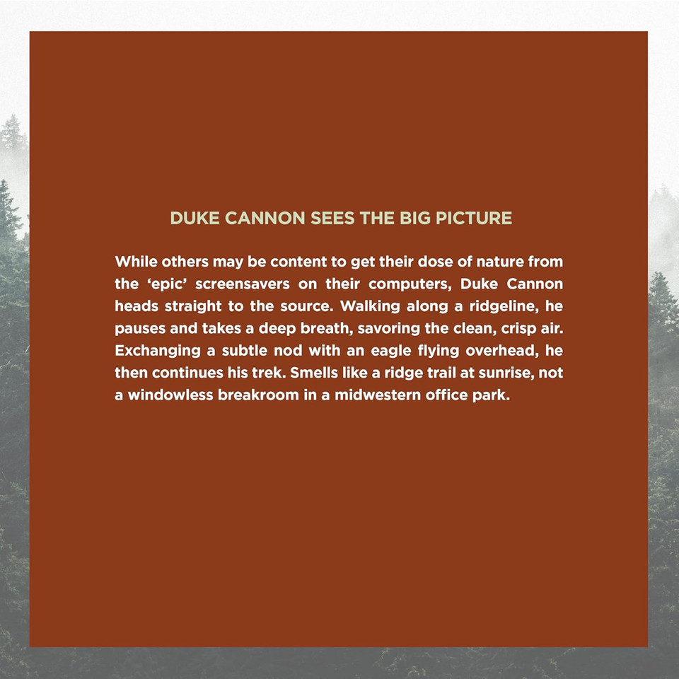 Duke Cannon Supply Co. Big Brick Of Soap High Country - Extra Large Men'S Bar Soap With Masculine Scents, Body Soap, All Skin Types, 10 Oz