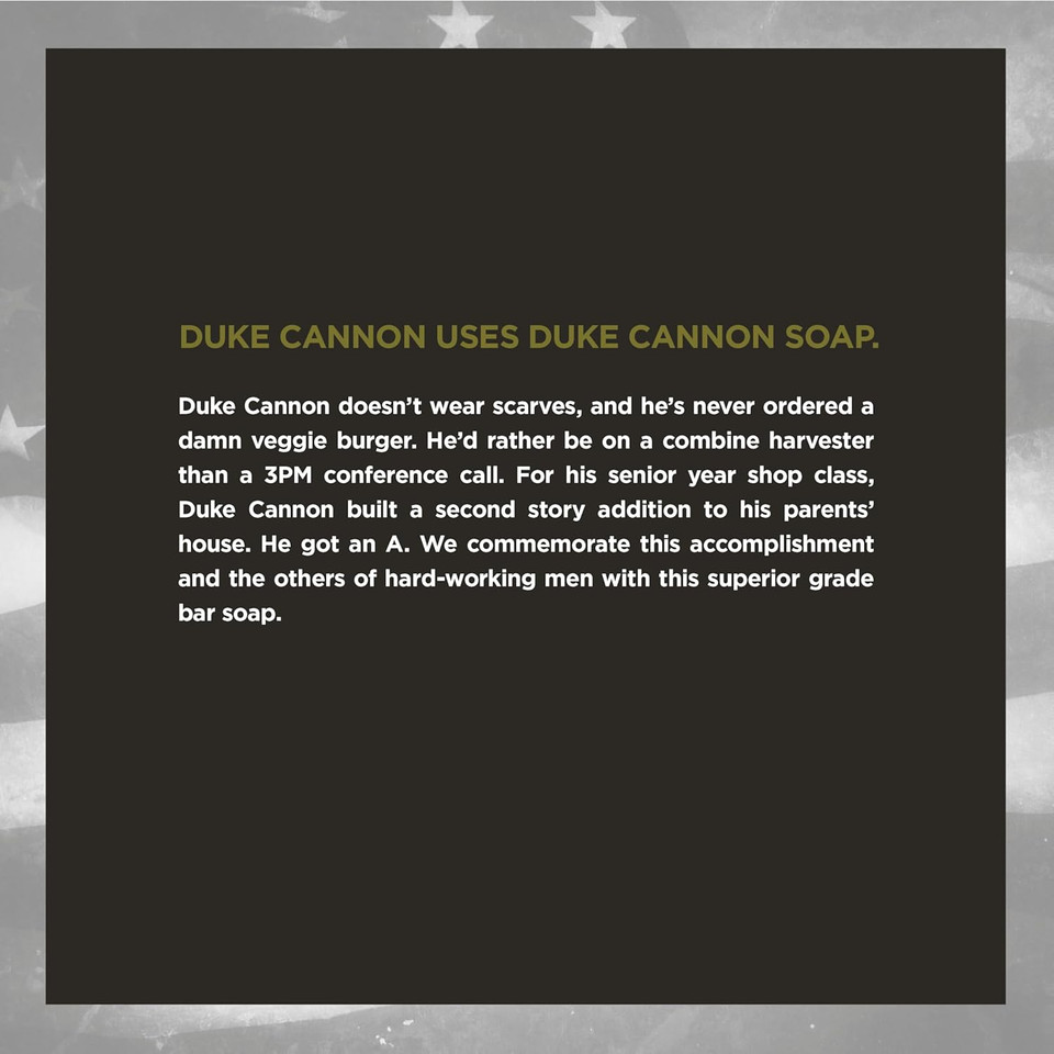 Duke Cannon Wwii Era Big Brick Of Soap For Men - Accomplishment, 10Oz. Limited Edition