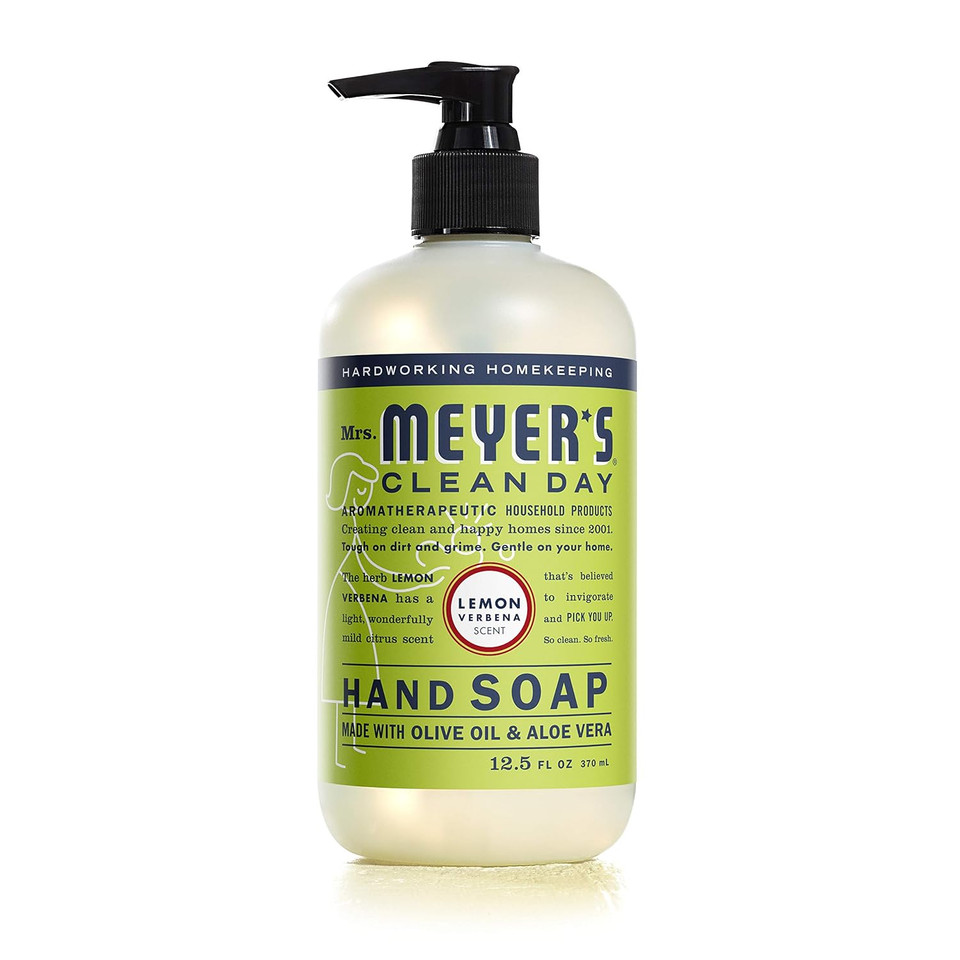 Mrs. Meyer'S Clean Day Hand Soap, Made With Essential Oils, Biodegradable Formula, Rosemary, 12.5 Fl. Oz