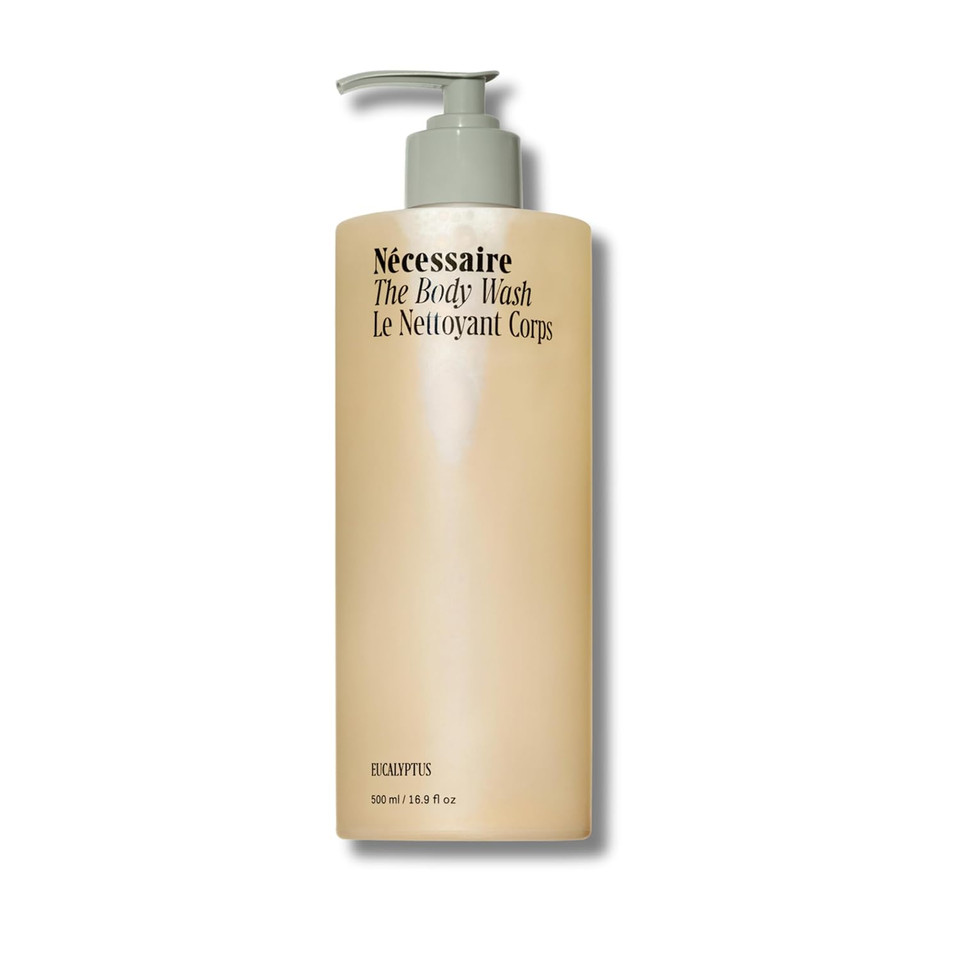 Nã£Â©Cessaire The Body Wash Eucalyptus - Natural Body Wash For Women & Men, Replenishing Shower Gel With Niacinamide, Vitamin C/E + Omega 6/9. Oil-In-Gel Cleanse, 16.9 Fl Oz