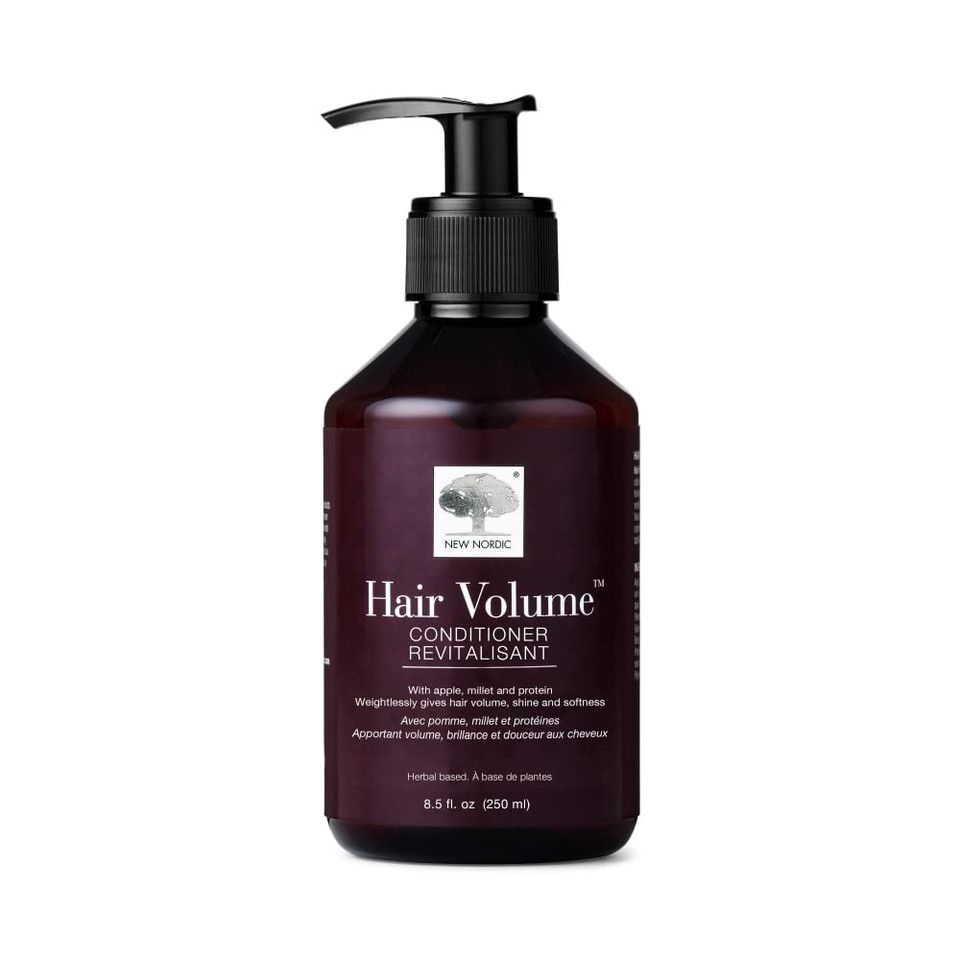 New Nordic Hair Volume Conditioner | A Creamy, Herbal Recipe To Weightlessly Hydrate, Volumize, Soften And Shine | Vegan & Formulated With Clean Ingredients I 8.5 Fl Oz