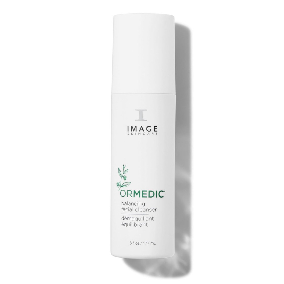 Image Skincare, Ormedic Ph Balancing Facial Cleanser, Mild Foaming And Hydrating Face Wash With Aloe Vera