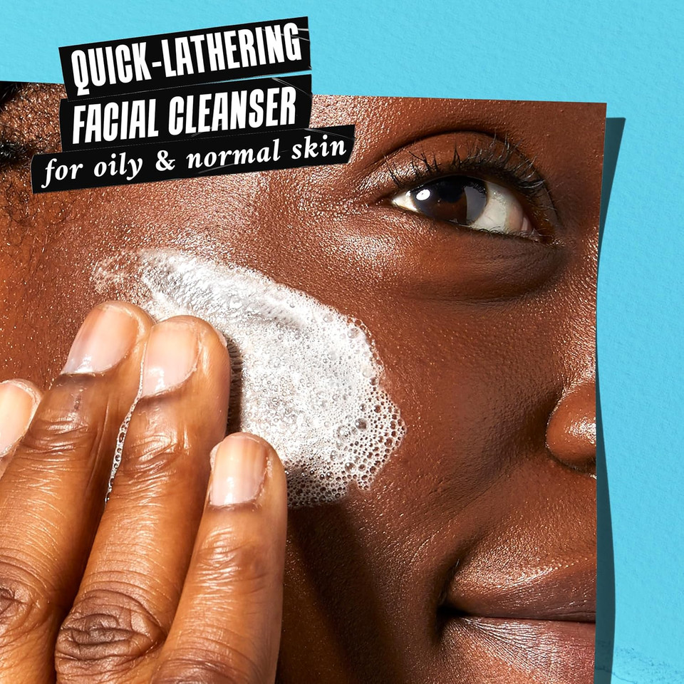 Kiehl'S Ultra Facial Oil-Free Cleanser, Foaming Face Wash For Oily To Normal Skin, Visibly Reduces Excess Oil, With Desert Plant And Lemon Fruit Extracts, Paraben-Free, Fragrance-Free - 5.0 Fl Oz