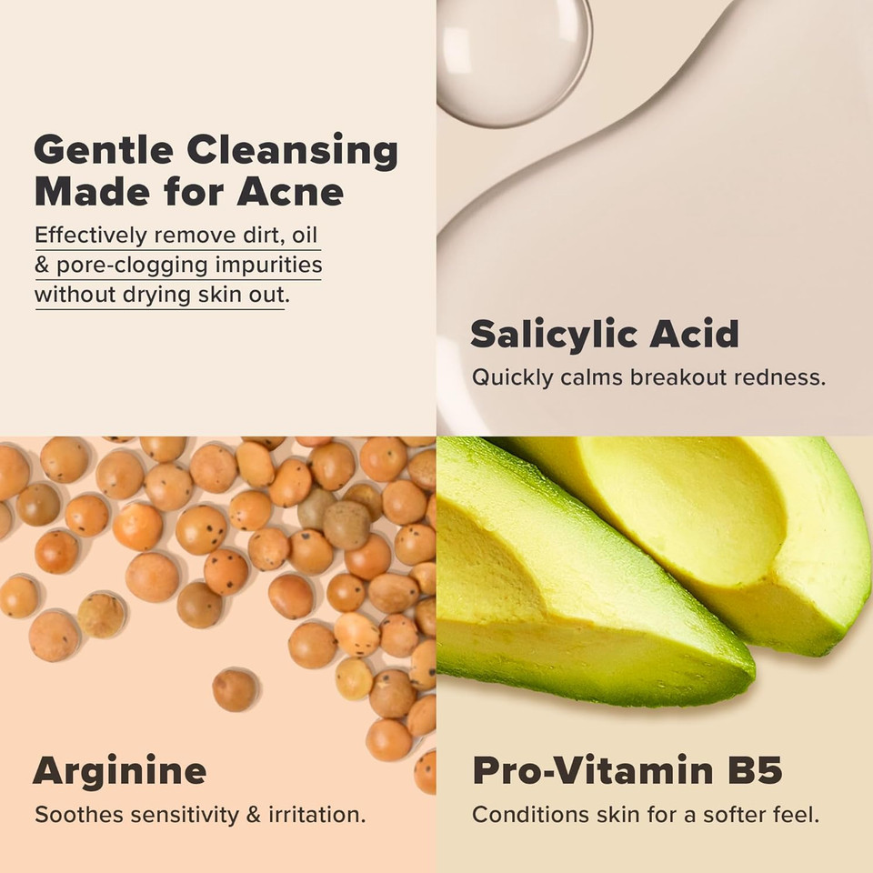 Paula'S Choice Clear Pore Normalizing Cleanser Refill Pouch, Salicylic Acid Daily Face Wash For Acne, Blackheads, Large Pores & Redness, 12 Fl Oz Paula'S Choice Clear Pore Normalizing Cleanser Refill Pouch, Salicylic Acid Daily Face Wash For Acne, Blackheads, Large Pores & Redness, 12 Fl Oz