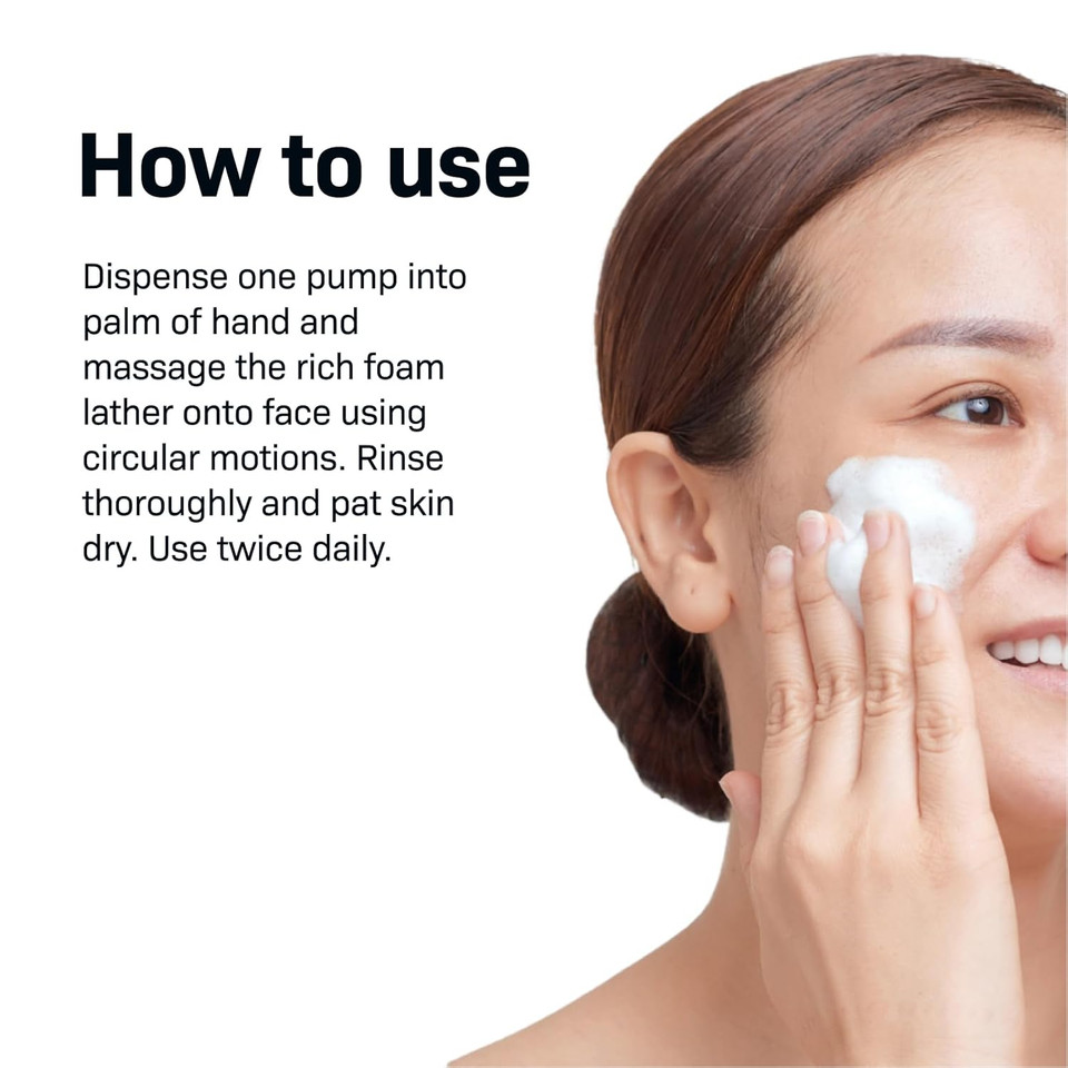 Revision Skincare Gentle Foaming Cleanser, Soap Free Facial Cleanser And Makeup Remover, Soothing And Moisturizing, 5 Fluid Ounces